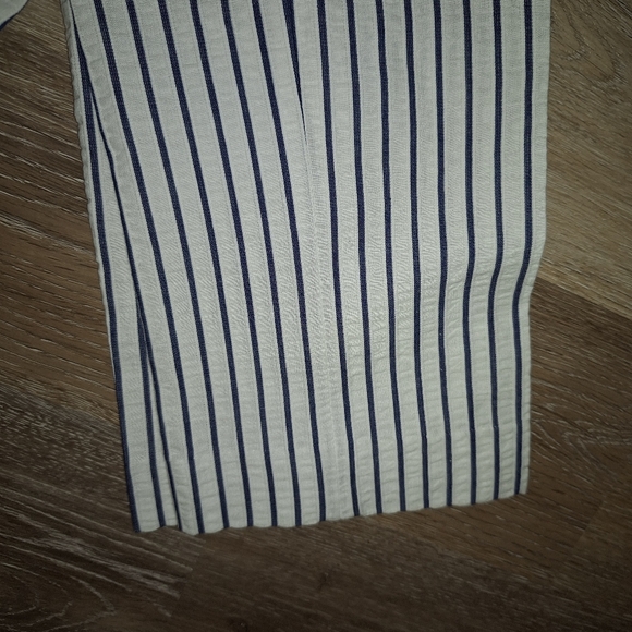 Paisley & Gray Slim Fit White & Blue Striped Pant W30 x 32L NW0T Suit Seperate - Picture 8 of 14